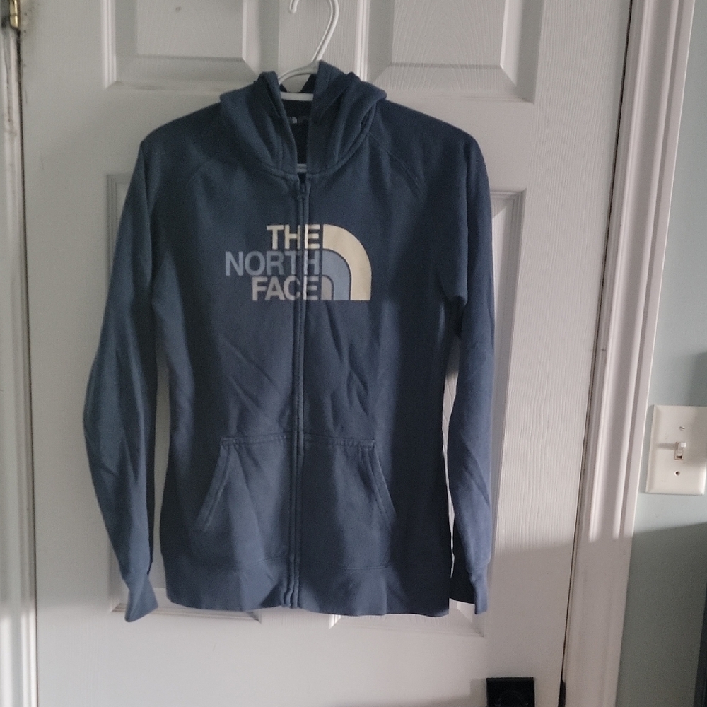 The North Face Blue Zip-Up Hoodie